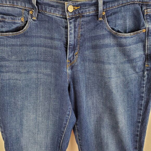 Levi's 515 Women 10 Jeans Bootcut Denim Medium Wash Mid Rise Casual Preppy Pants - Picture 12 of 16